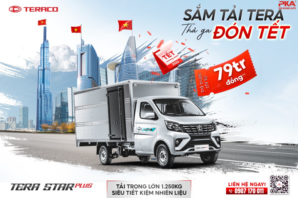 TERA STAR PLUS - TRANG BỊ AN TOÀN NHẤT PHÂN KHÚC - TRẢ TRƯỚC CHỈ TỪ 79 TRIỆU ĐỒNG